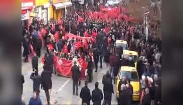 Kırıkkale'de teröre lanet, polise destek mitingi