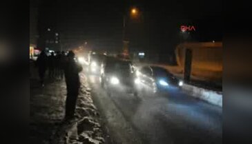Ağrı'da teröre lanet konvoyu