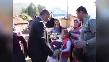 Şehit ailelerine ziyaret
