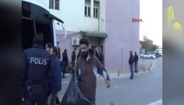 Mardin'deki 7 ilçede gözaltına alınan 32 kişi adliyeye sevkedildi