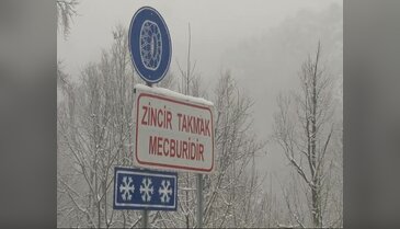 Bursa Uludağ'da kar ve kazalar!