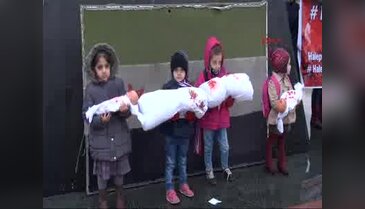 Kilis'te, Halep protestosu