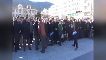 Manisa teröre karşı tek yürek oldu