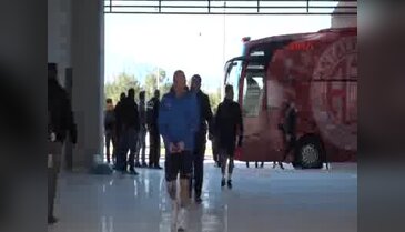 Antalyaspor yeni tesislerinde ilk antrenmanı yaptı