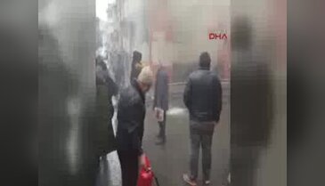 Şişli'de yangın paniği