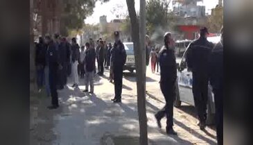 Cesedi film gibi izlediler