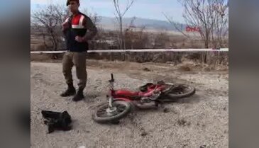 Kamyonla motosiklet çarpıştı: 1 ölü, 1 yaralı