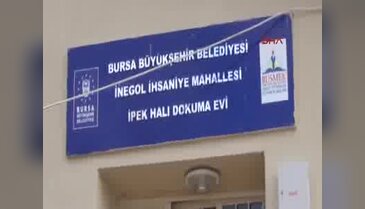 Bursa'da ipek halılar göz kamaştırıyor