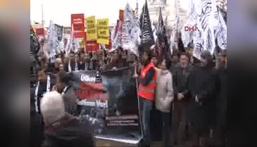 HİZB-UT Tahrir'den Halep protestosu