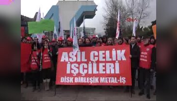Bursa'da Asil Çelik'te işçiler, grev kararı aldı