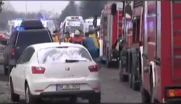 Erciyes Üniversitesi önünde patlama!