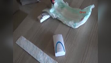 Yatalak hasta ve bebekler için ıslaklık alarmlı bez yaptı
