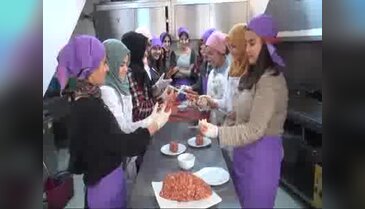 Van'da kadın kebap ve döner ustaları yetiştiriliyor
