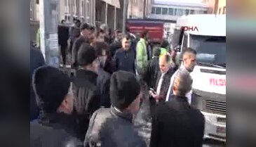 Kayseri'de patlama hastane önünden görüntüler