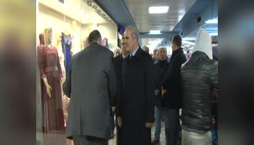 Bursa'da Kapalı alt çarşıda dönüşüm sürüyor