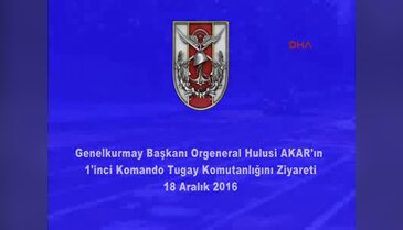 Genelkurmay Başkanı Akar Kayseri'de Vecihi Akın Kışlası'nı ziyaret etti