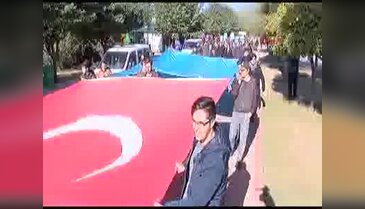 Ülkücüler teröre tepki için yürüdü