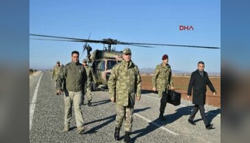Genelkurmay Başkanı Akar sınır hattında