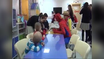 Lösemili çocuklar zamanı durdurdu