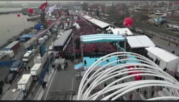 Türkiye bir dev projeyi daha hizmete soktu