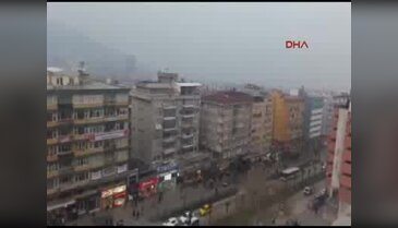 Bursa'da korkutan patlama sesi