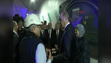 Avrasya Tüneli'nden ilk geçişi Cumhurbaşkanı Erdoğan yaptı