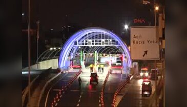 Avrasya Tüneli'nden ilk geçişler başladı