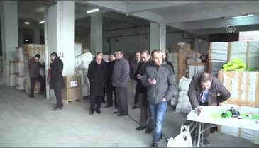 Halep'e Türkiye'nin dört bir yanından "Yardımeli"