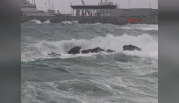 KKTC'de aşırı yağış ve fırtına etkili