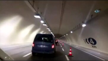 Avrasya Tüneli'nde özçekime anonslu uyarı