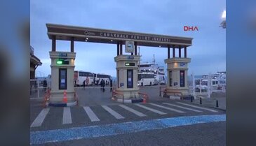 Çanakkale'de ada seferlerine fırtına engeli