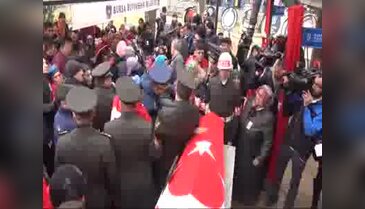 Bursalı Şehit Uzman Çavuş Ferhat Demir son yolculuğuna uğurlandı
