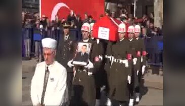 Samsunlu şehit Kavuz'a hüzünlü veda