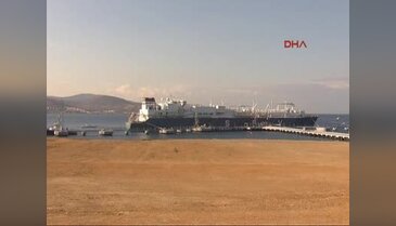 Bakan Albayrak Yüzer LNG terminali açılışında konuştu