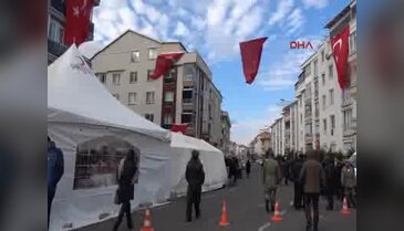 Suriye şehidi Özüpek'i Kırklareli'de 20 bin kişi uğurladı