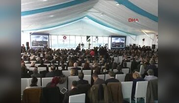 Cumhurbaşkanı Erdoğan Yüzer LNG terminali açılışında konuştu