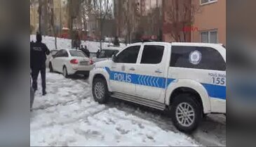 Evine gelen polise ateş açtı, gözaltına alındı