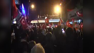 Cumhurbaşkanı Erdoğan Kiraz'da halka seslendi