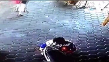2 çocuğu böyle kurtardı