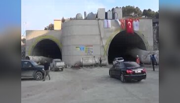 Bakan Arslan Sabuncubeli Tüneli'ni inceledi
