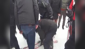 Cevdet Yılmaz, Bingöl'de kayak yaptı