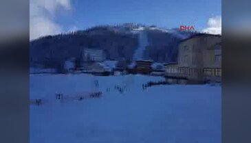 Bursa Uludağ'da keseye göre yılbaşı