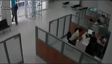 Soyguncular sert kayaya çarptı