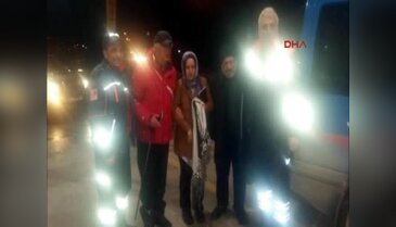 Doğa yürüyüşünde kaybolan 2 kişi donmak üzereyken bulundu