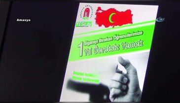 Sigarayı bırakana 1 yıl boyunca yemek bedava