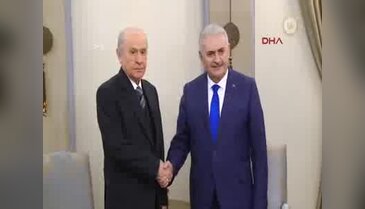 Başbakan Yıldırım ve MHP lideri Bahçeli görüştü