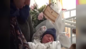 Fethiye'de yakalanan Filistinli mülteci doğum yaptı
