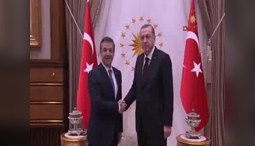 Cumhurbaşkanı Erdoğan, KKTC Dışişleri Bakanı Ertuğruloğlu'nu kabul etti
