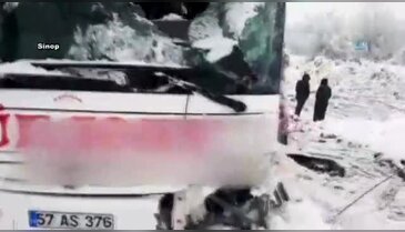 Sinop'ta feci kaza: 4 ölü, 28 yaralı