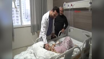5 yaşındaki Sena'dan 3 santimetre böbrek taşı çıktı